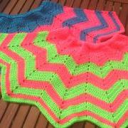 Crochet Pattern Only - Chevron Mini Skirt - girl or woman