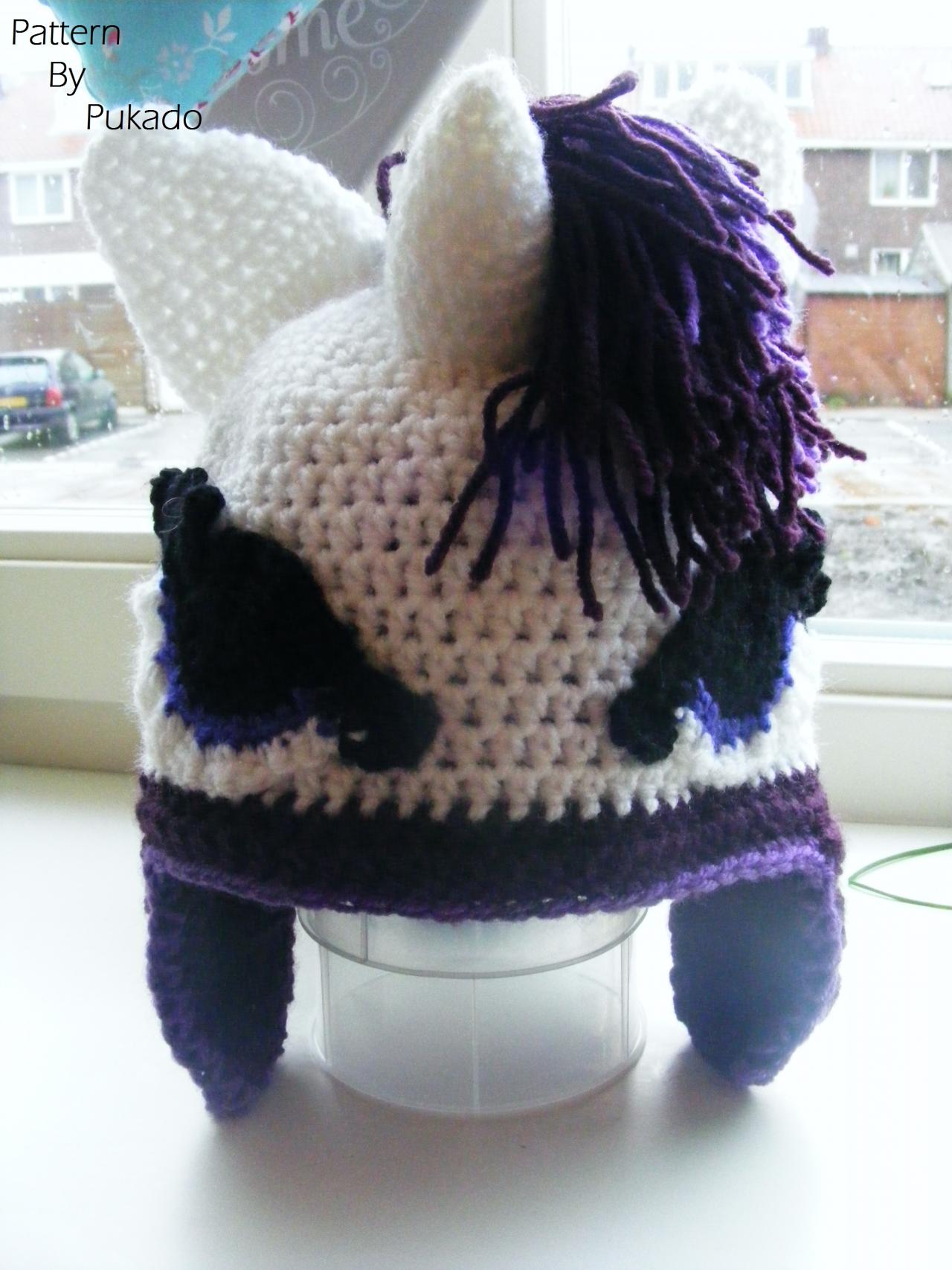 Pattern Only - Pony Rarity Hat - Diy on Luulla